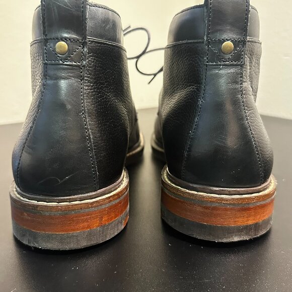Cole Haan Chukka Ankle Boots Black Leather Lace Up Men\'s size 10M main image 8